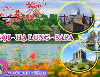 TP.HCM - Hà Nội - Hạ Long - SaPa - Fansipan 4 Ngày, Bao Gồm Vé Máy Bay, Khuyến Mại Lớn, Khởi Hành Hàng Ngày.