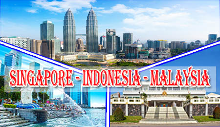 Hà Nội  - Singapore - Indonesia - Malaysia  6 Ngày, 4 Sao, Tour Cao Cấp 2023
