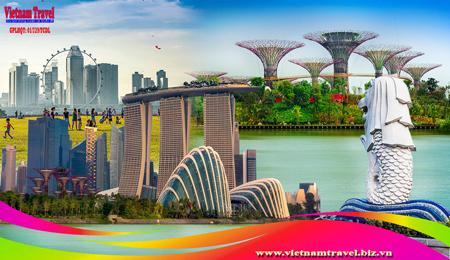 Tour Cao Cấp: TP.HCM - Singapore - Malaysia  4 Ngày/ 3 Đêm, Khởi Hành 2023 - 2024