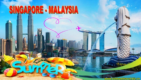 Hà Nội  - Singapore - Malaysia  4 Ngày, 4 Sao, Siêu Khuyến Mại 2023