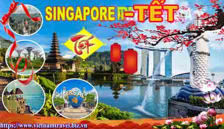 Tết 2024: TP.HCM - Singapore - Thác  Nước Jewel  - Gardens  By The Bay - Chùa Răng Phật 3 Ngày, Khuyến Mại Lớn