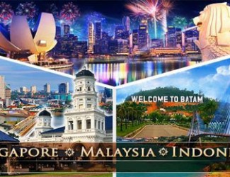 TP.HCM - Singapore - Indenesia - Malaysia 6 Ngày, Khách Sạn 4 ****, Tour Cao Cấp