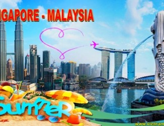 Hà Nội  - Singapore - Malaysia  4 Ngày, 4 Sao, Siêu Khuyến Mại 2024